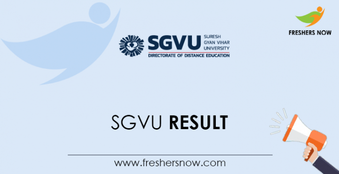 SGVU Result