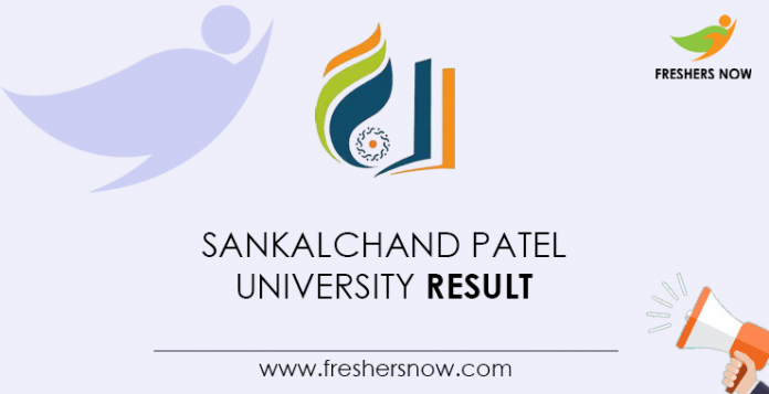 Sankalchand Patel University Result