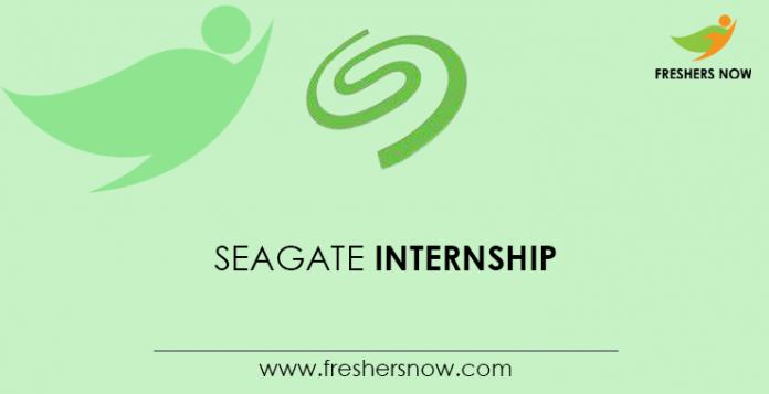 Seagate Internship