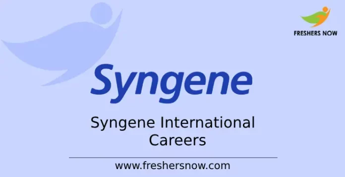 Syngene International Careers