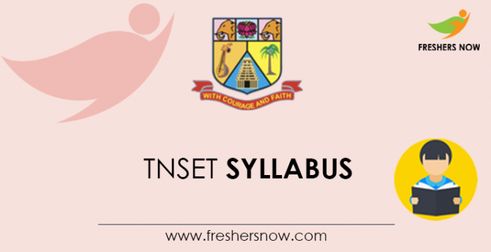 TNSET-Syllabus