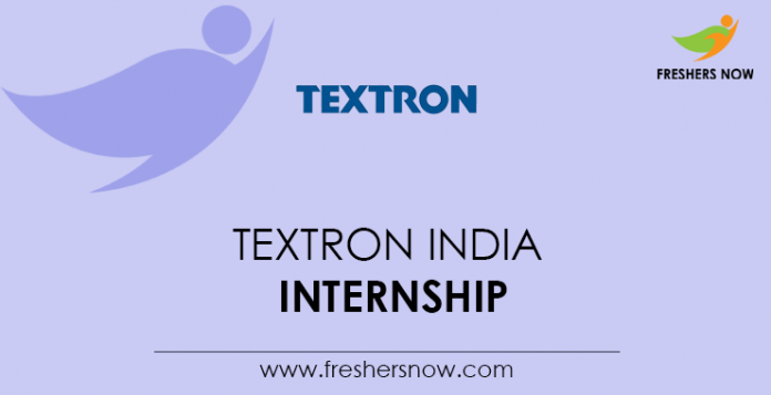 Textron India Internship