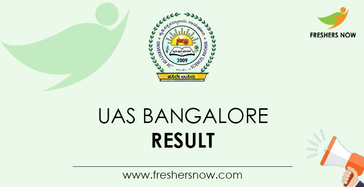 UAS Bangalore Result 2023 | UG, PG Sem Exam Results