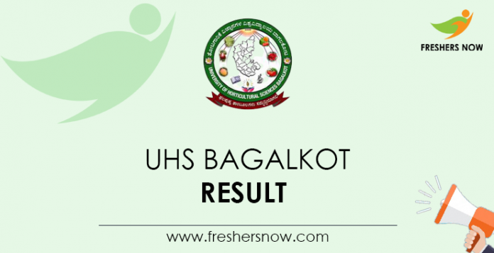 UHS-Bagalkot-Result