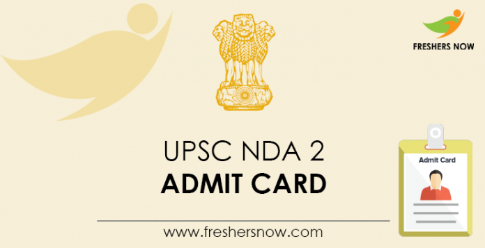 UPSC-NDA-2-Admit-Card