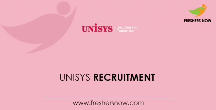 Unisys Recruitment