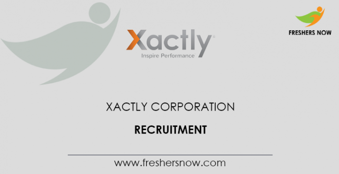 Xactly Corporation Recruitment