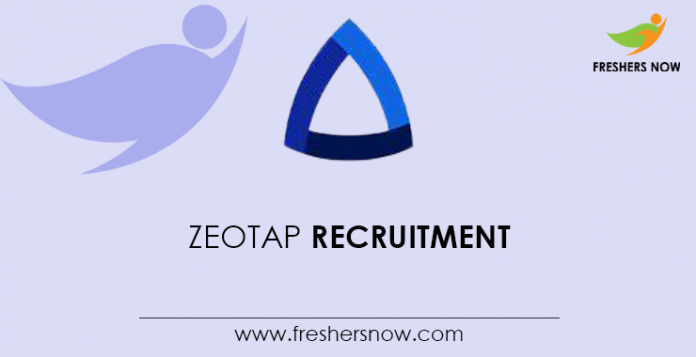 Zeotap Recruitment