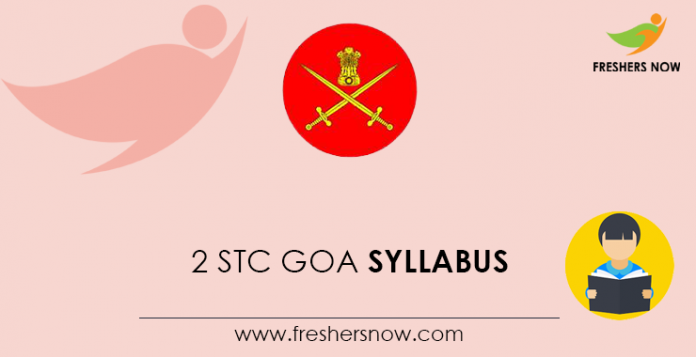2 STC Goa Syllabus
