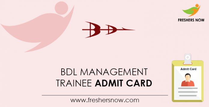 BDL-Management-Trainee-Admit-Card