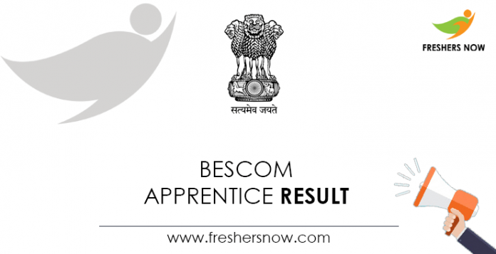 BESCOM-Apprentice-Result