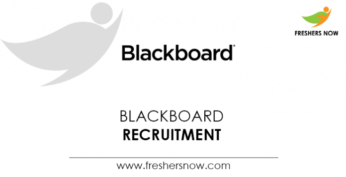 Blackboard Recruitment