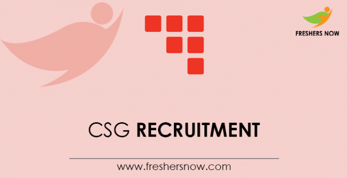 CSG Recruitment