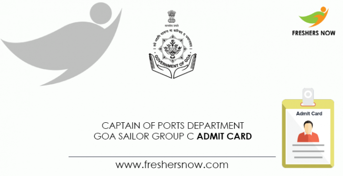 Captain-of-Ports-Department-Goa-Sailor-Group-C-Admit-Card