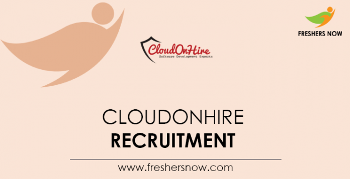 CloudOnHire Recruitment