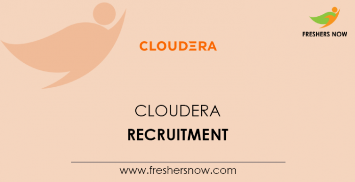 Cloudera Recruitment