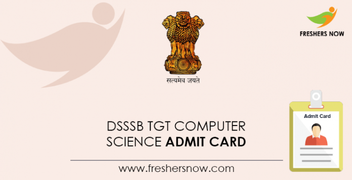 DSSSB-TGT-Computer-Science-Admit-Card