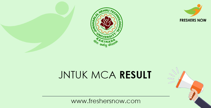 JNTUK MCA 1st Sem Result 2023 Out 1st Sem Reg Supply Results