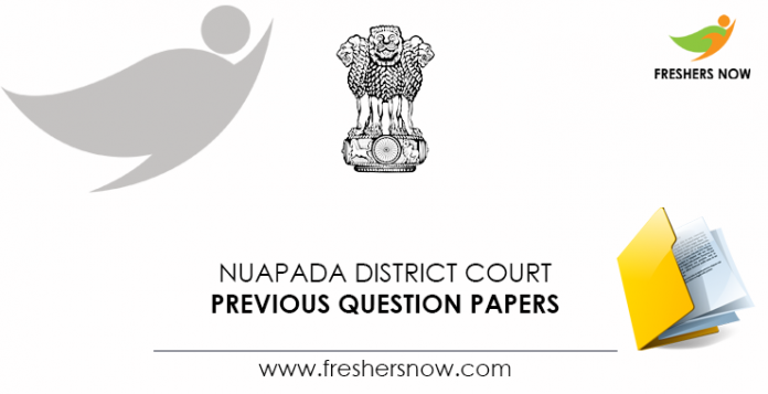 Nuapada-District-Court-Previous-Question-Papers