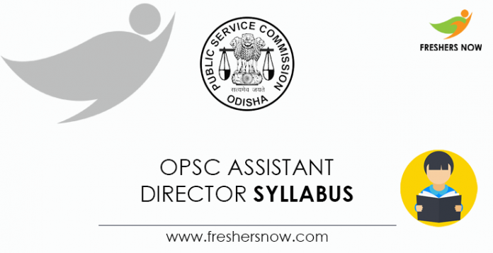 OPSC-Assistant-Director-Syllabus