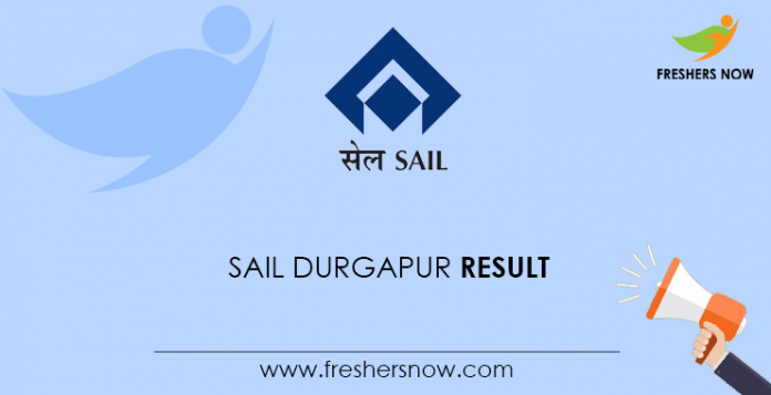 SAIL Durgapur Result