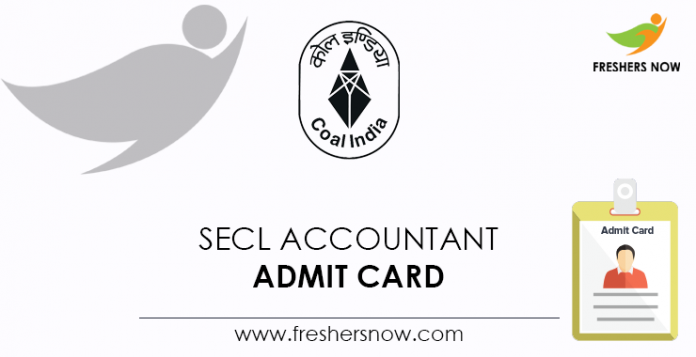 SECL-Accountant-Admit-Card