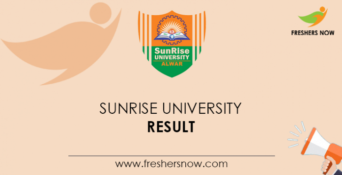 Sunrise University Result