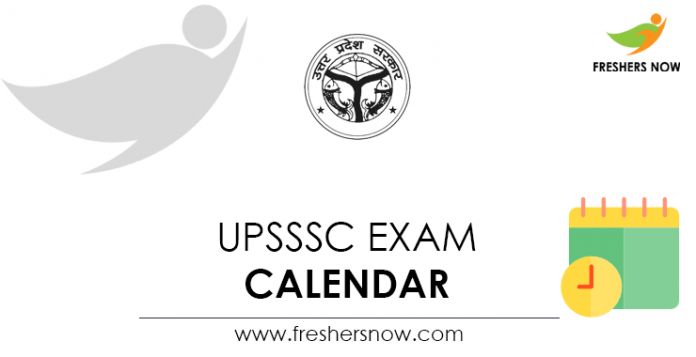 UPSSSC-Exam-Calendar