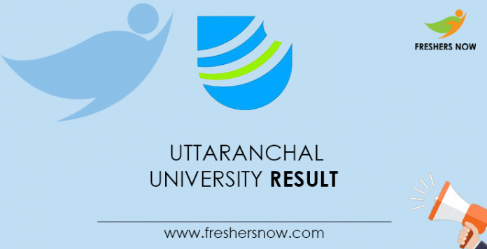Uttaranchal University Result