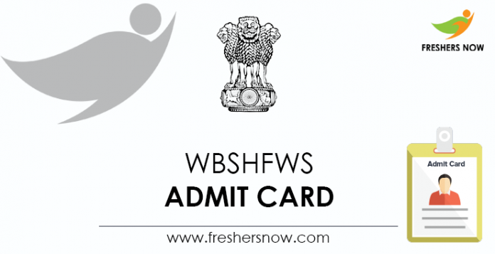 WBSHFWS-Admit-Card