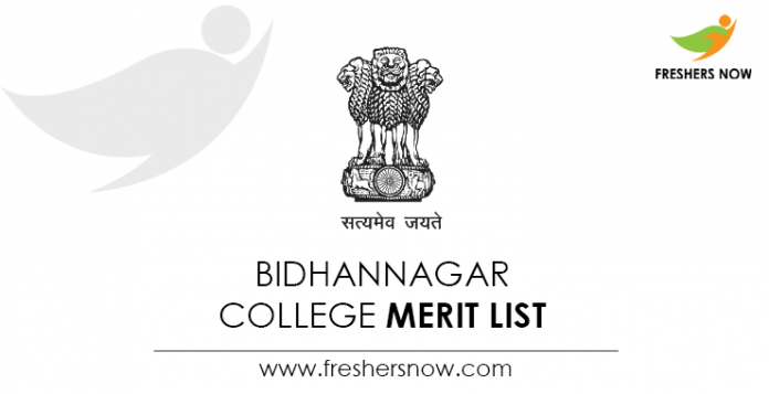 Bidhannagar-College-Merit-List