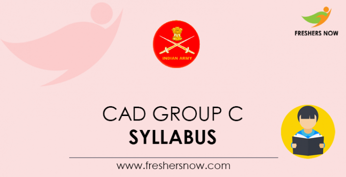 CAD Group C Syllabus