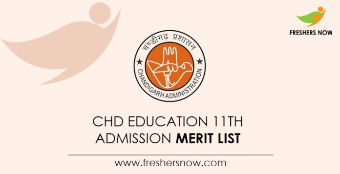 CHD Education 11th Admission Merit List