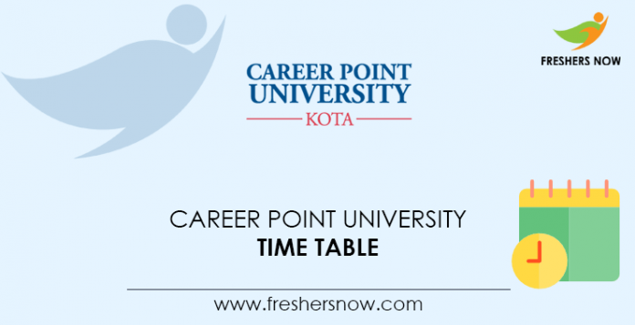 Career-Point-University-Time-Table