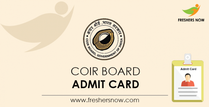 Coir-Board-Admit-Card