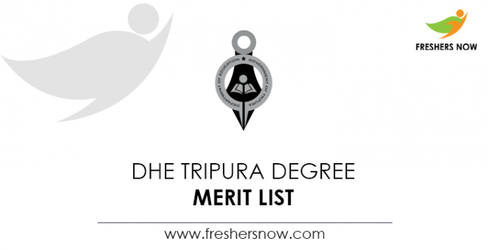 DHE-Tripura-Degree-Merit-List