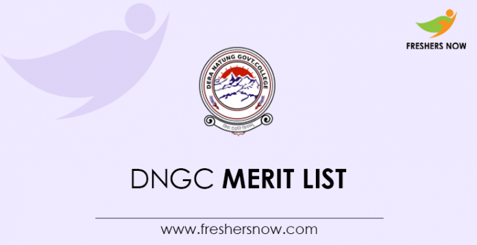 DNGC Merit List