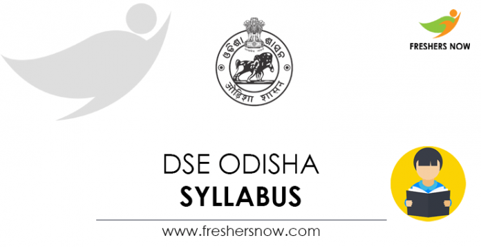 DSE Odisha Syllabus