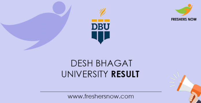 Desh-Bhagat-University-Result