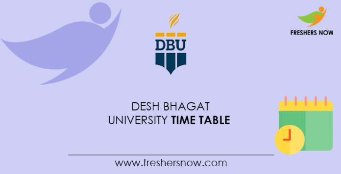 Desh-Bhagat-University-Time-Table