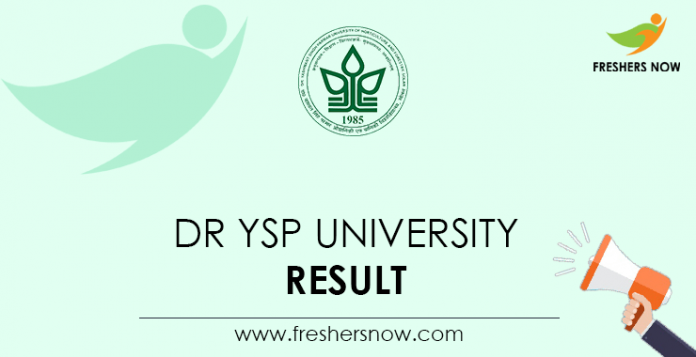 Dr-YSP-University-Result