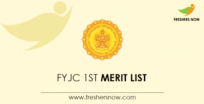 FYJC 1st Merit List