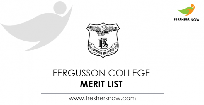 Fergusson College Merit List