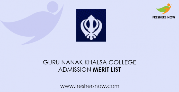 Guru-Nanak-Khalsa-College-Admission-Merit-List