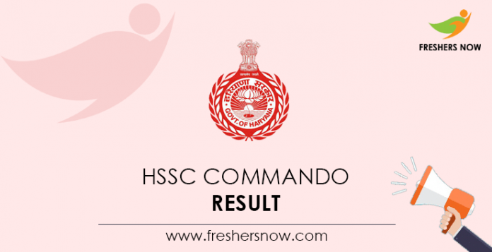 HSSC-Commando-Result