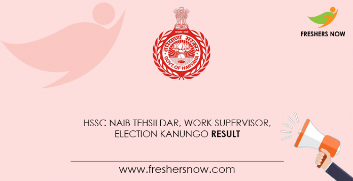 HSSC-Naib-Tehsildar,-Work-Supervisor,-Election-Kanungo-Result