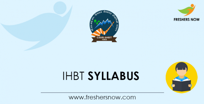 IHBT Syllabus