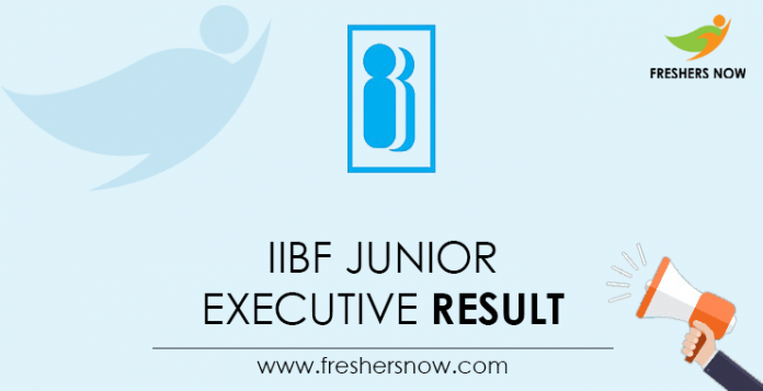 IIBF-Junior-Executive-Result