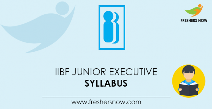 IIBF Junior Executive Syllabus