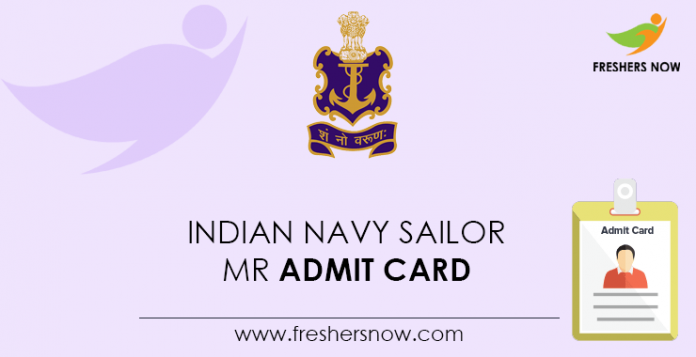 Indian-Navy-Sailor-MR-Admit-Card